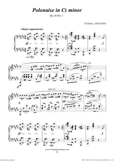 Polonaises Op.26, Op.40 (collection 3)