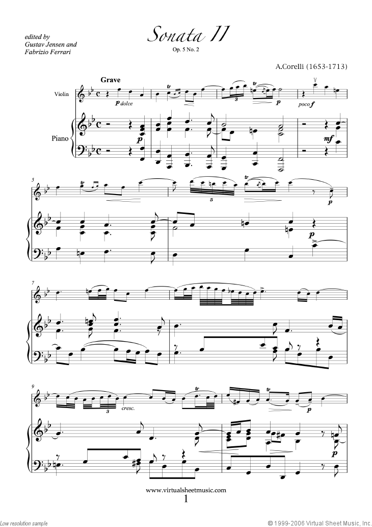 Sonata Op.5 No.2
