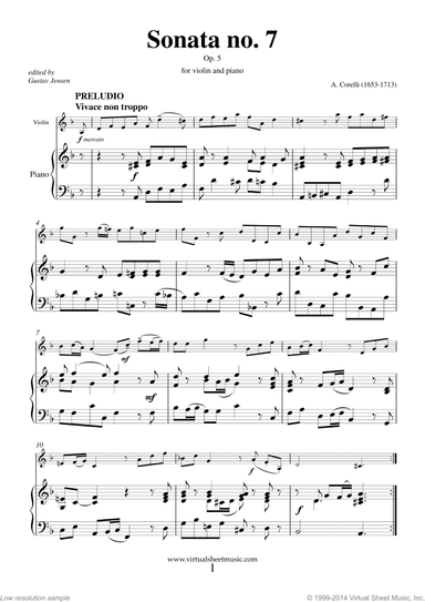 Sonata Op.5 No.7