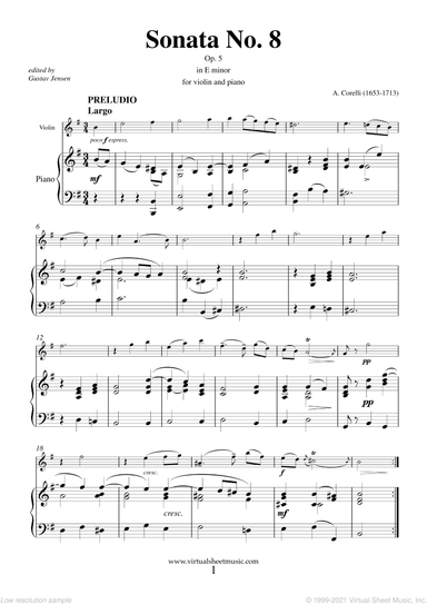 Sonata Op.5 No.8