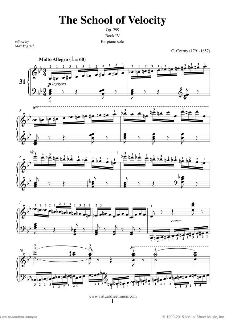 The School of Velocity Op.299 (COMPLETE)