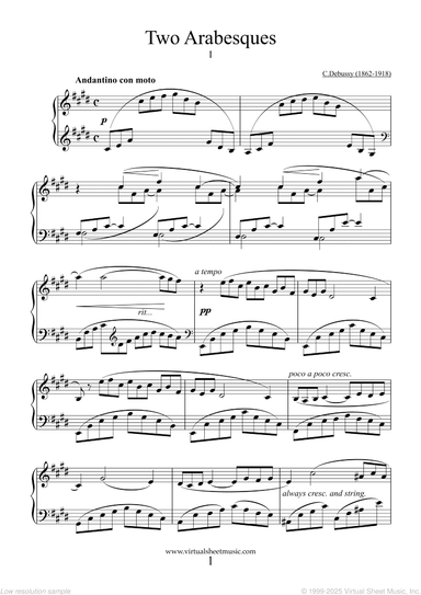 Two Arabesques