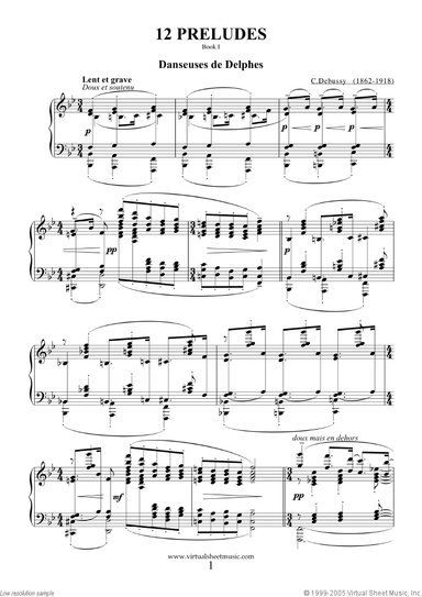 Preludes, book I