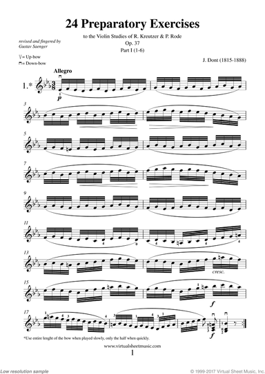 Studies, 24 Op.37 (Preparatory Exercises) - Part I