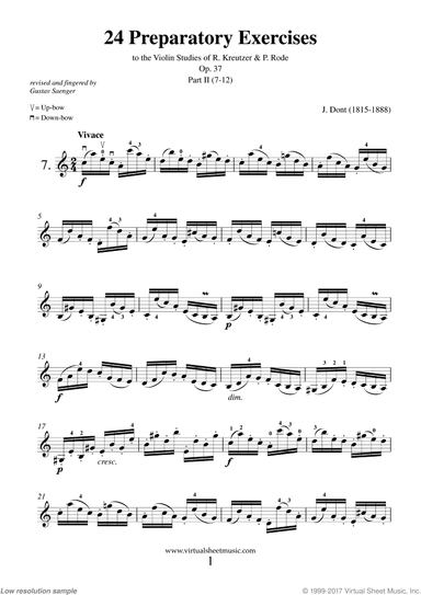 Studies, 24 Op.37 (Preparatory Exercises) - Part II