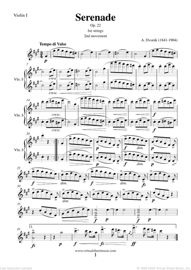 Serenade Op. 22