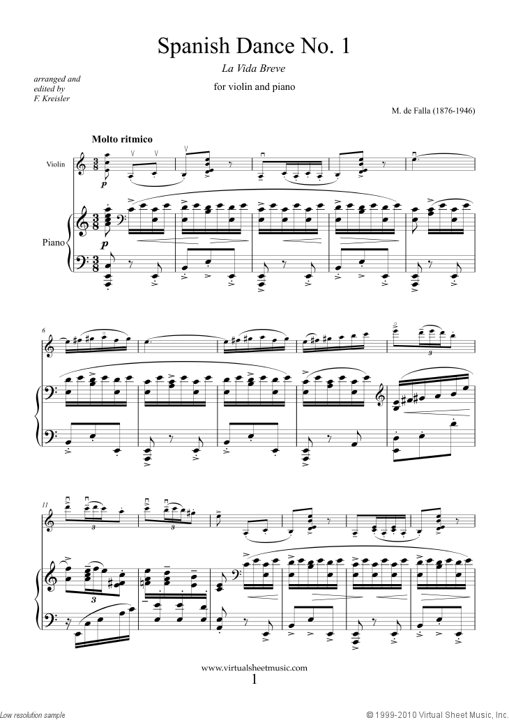 Spanish Dance No. 1 (La Vida Breve)