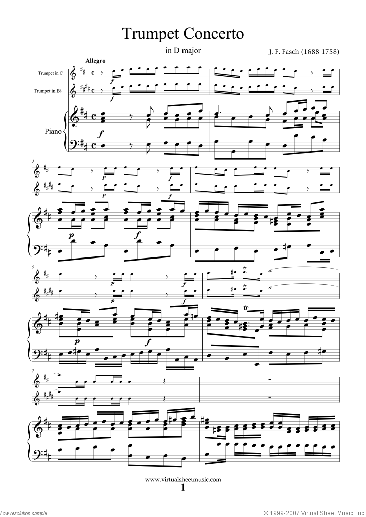 Concerto in D major