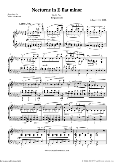 Nocturne Op.33 No.1