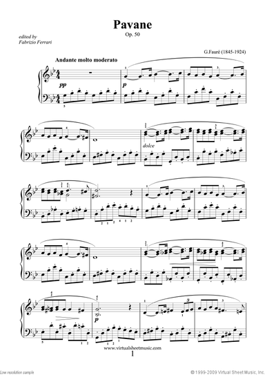 Pavane Op.50