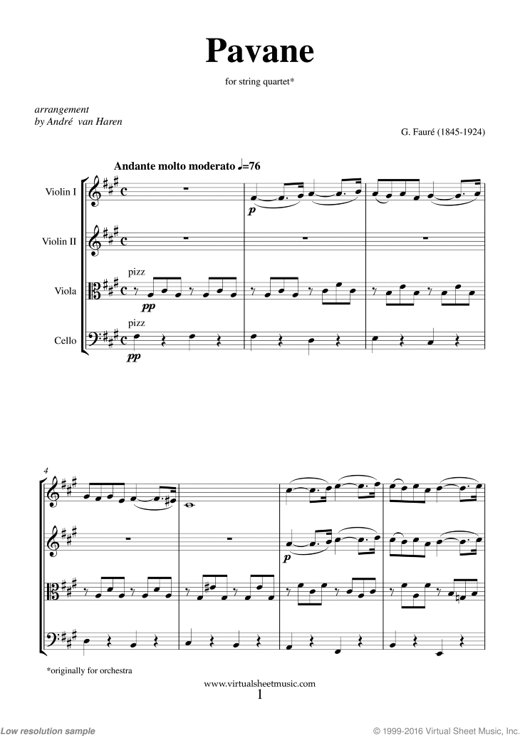 Pavane Op.50 (COMPLETE)