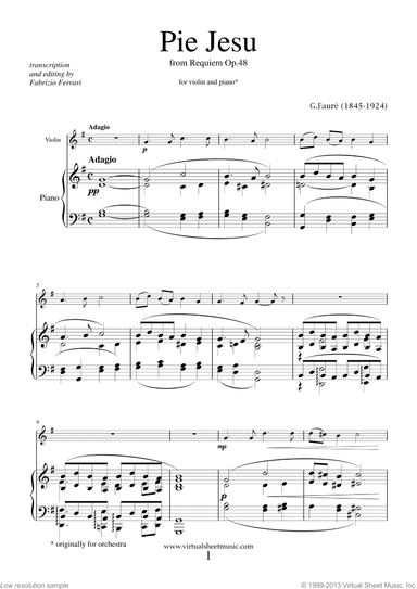 Pie Jesu (Blessed Jesu)