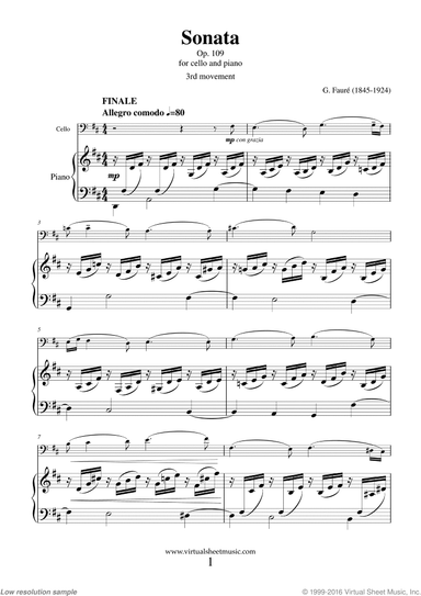 Sonata in D minor Op. 109 (3rd movement)