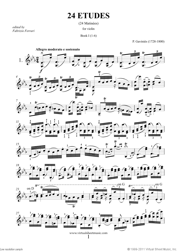 Etudes, 24 - Book I
