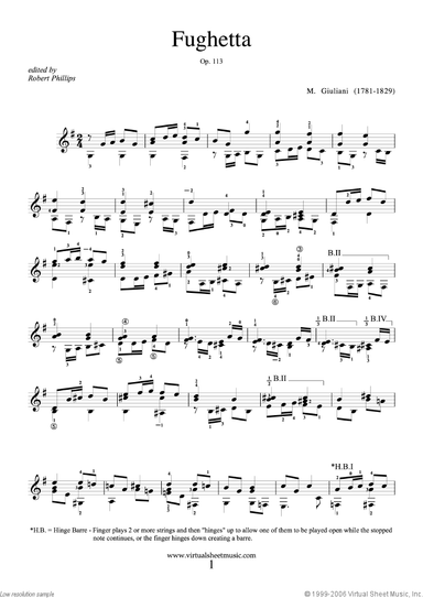 Fughetta, Op.113