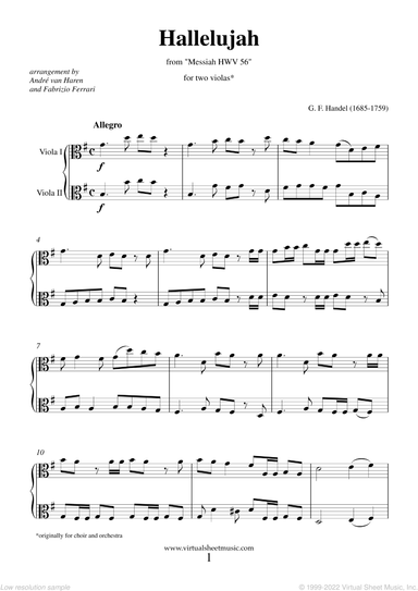 Hallelujah Chorus from Messiah (NEW EDITION)