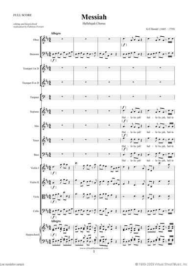 Hallelujah Chorus from Messiah (COMPLETE)