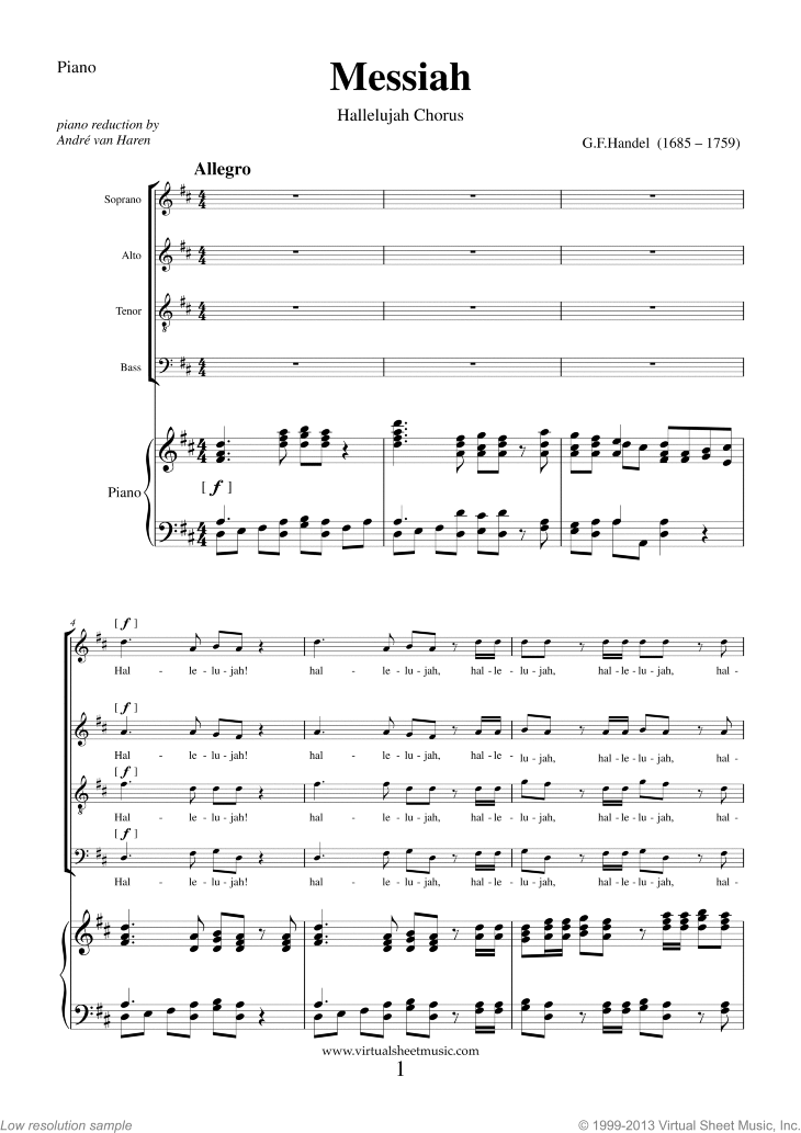 Hallelujah Chorus from Messiah