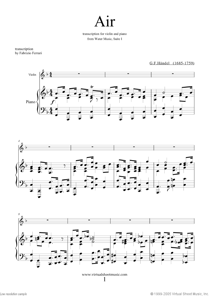 Air from Water Music