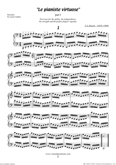Le Pianiste Virtuose, part I