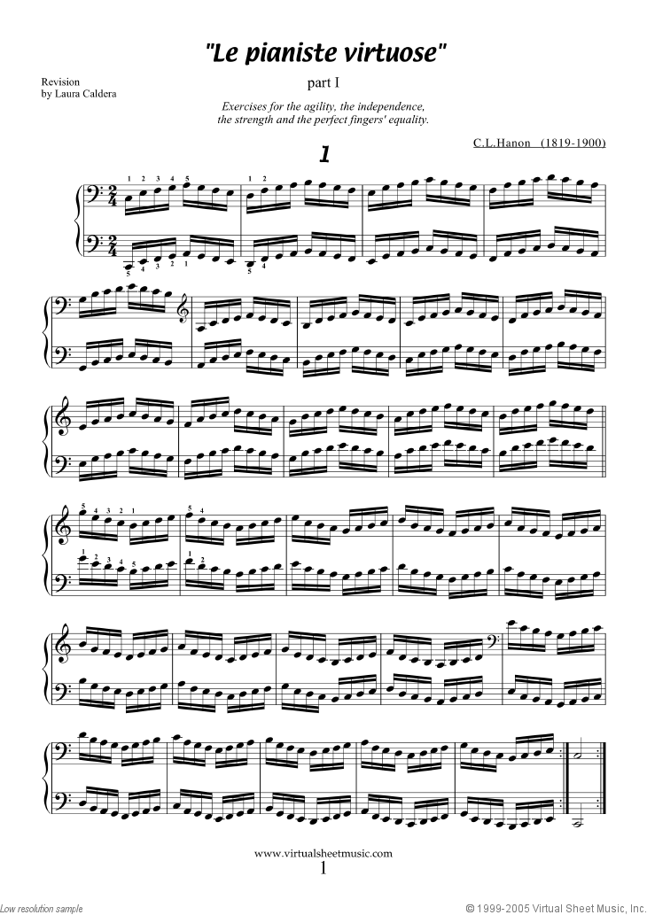 Le Pianiste Virtuose, part I