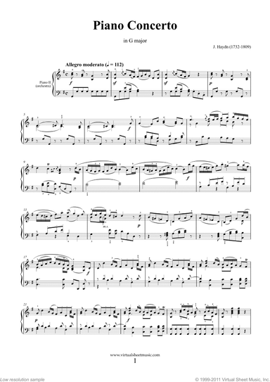 Concerto in G major