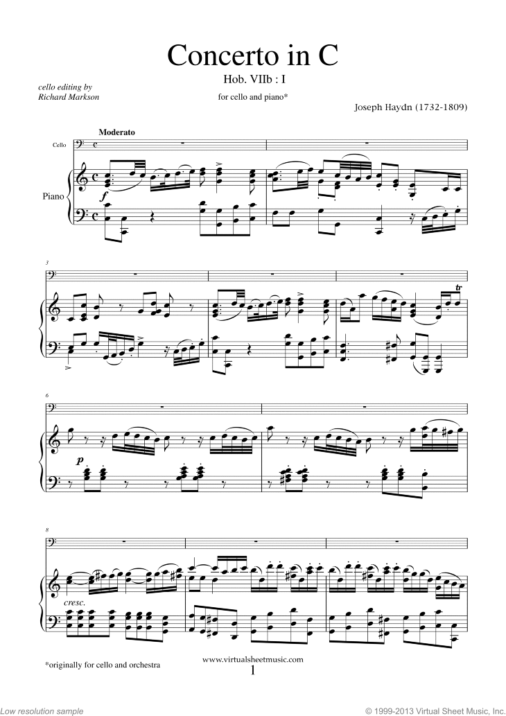Concerto in C major (NEW EDITION)