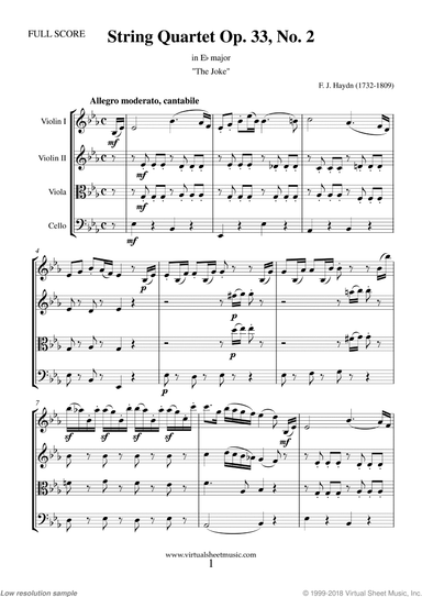 String Quartet in Eb major