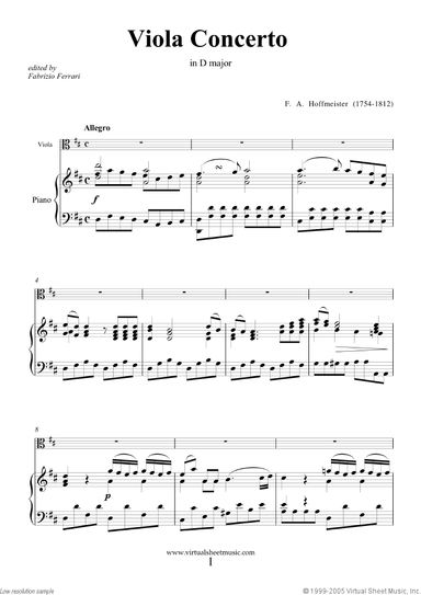 Concerto in D major