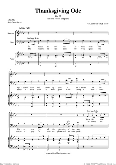 Thanksgiving Ode, Op. 37