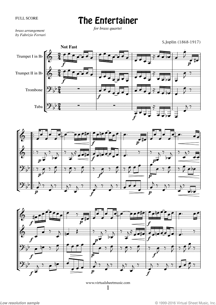 The Entertainer (f.score)