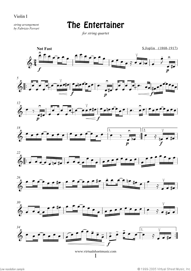 The Entertainer (parts)