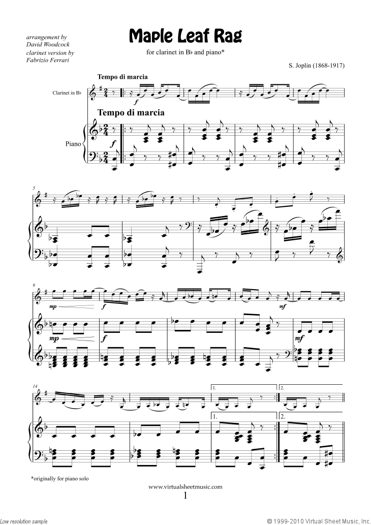 Maple Leaf Rag