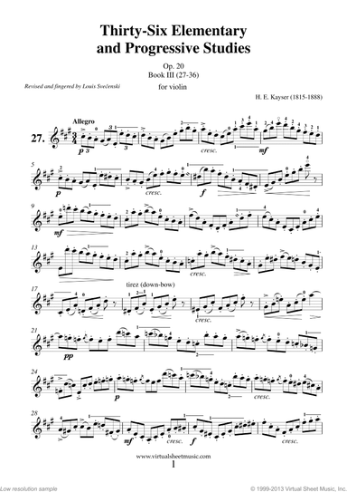 Etudes (1-36), Op.20 - COMPLETE