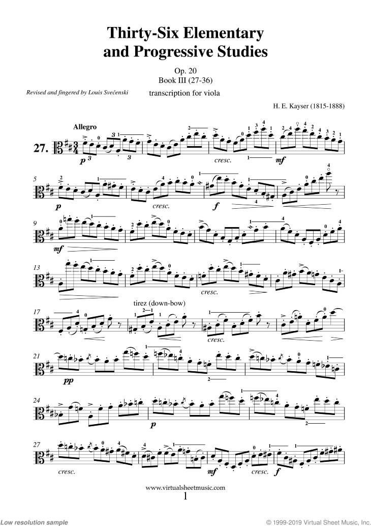 Etudes (1-36), Op.20 - COMPLETE