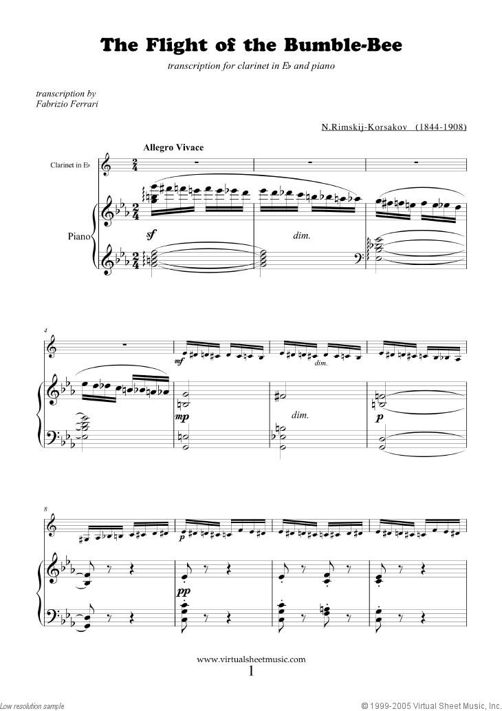 The Flight of the Bumblebee