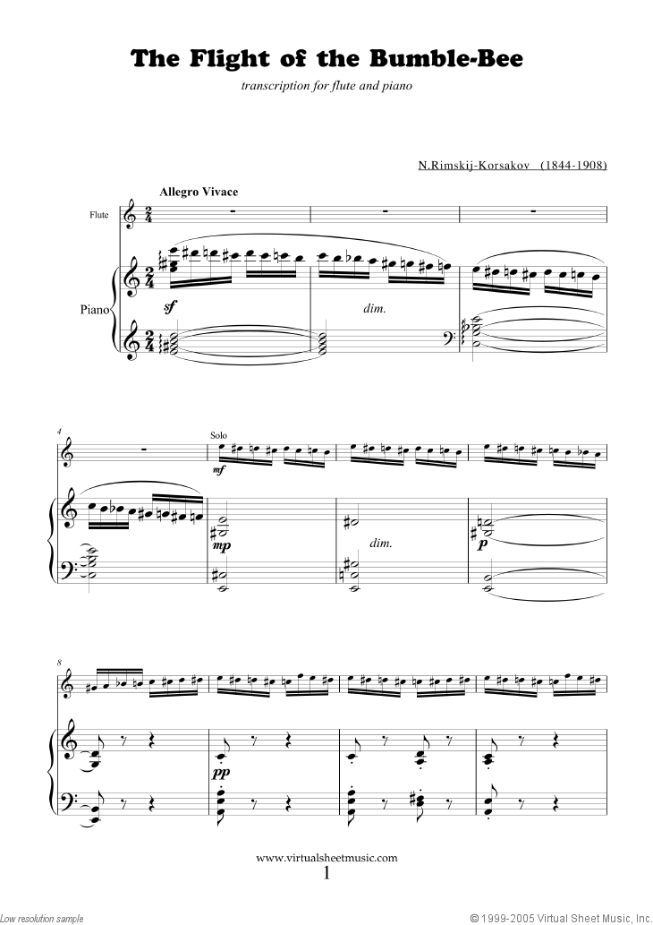 The Flight of the Bumblebee