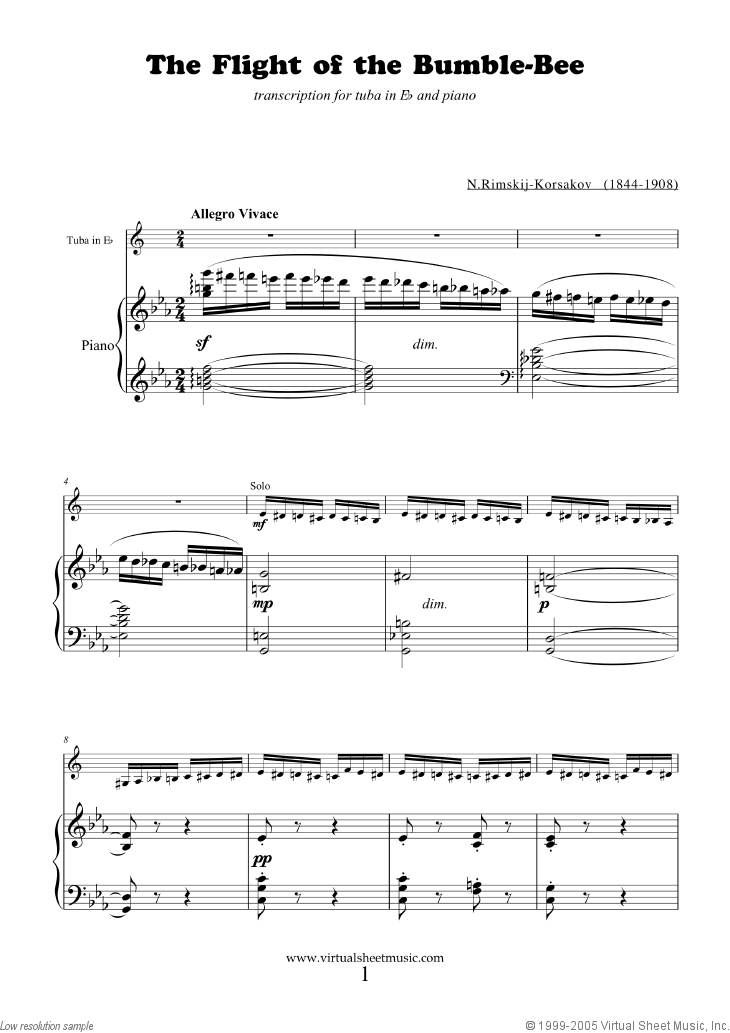 The Flight of the Bumblebee