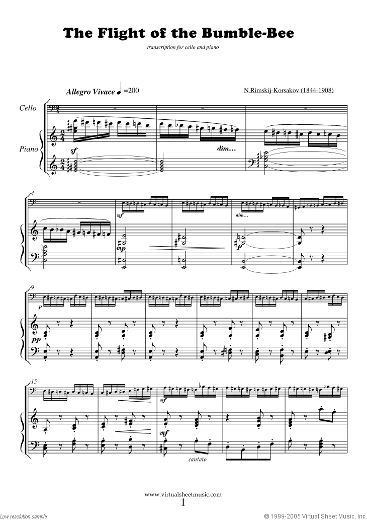 The Flight of the Bumblebee