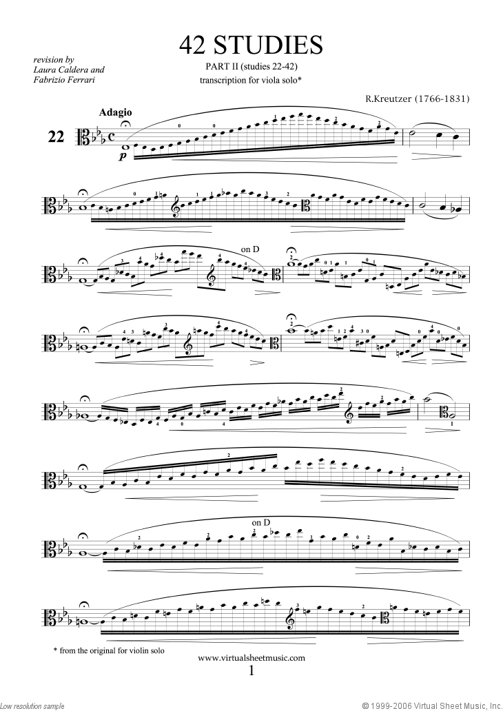 Studies (22-42) - part II