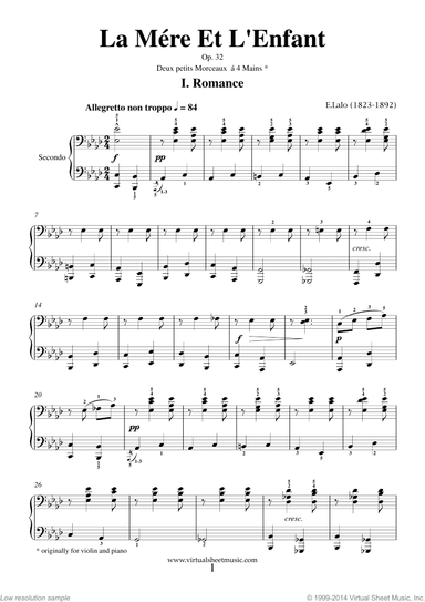 La Mere et l' Enfant Op.32