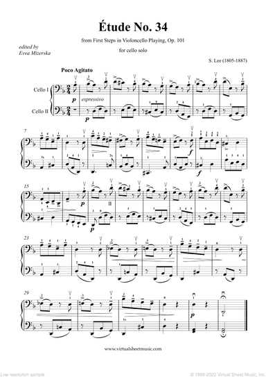 Etude No. 34 Op. 101
