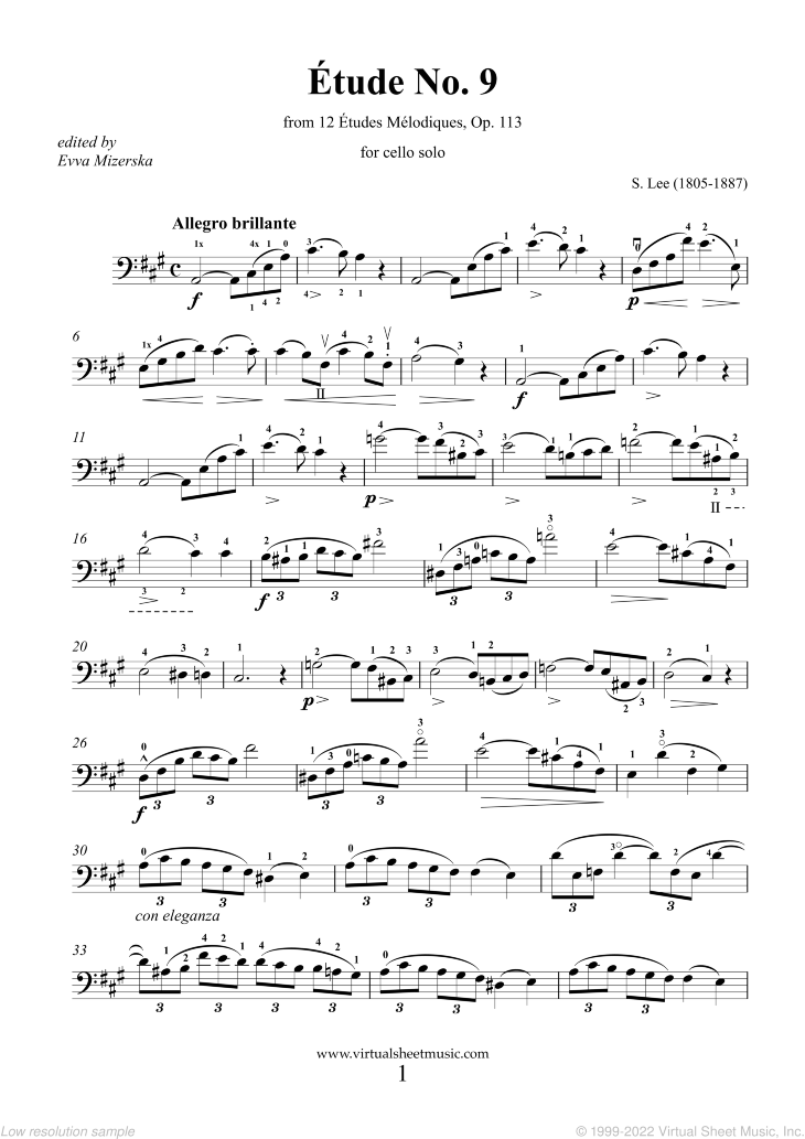 Etude No. 9 Op. 113