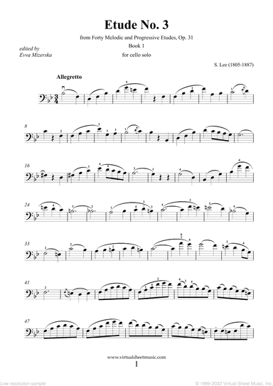 Etude No. 3 Op. 31