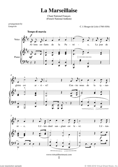 La Marseillaise - French National Anthem