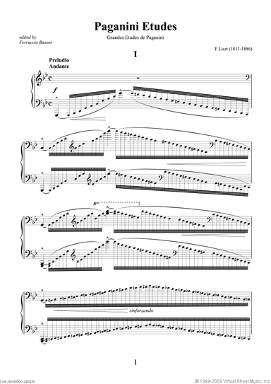 Paganini Etudes