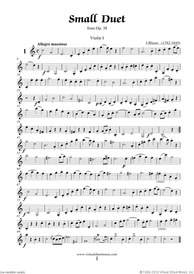 Duet Op.38 No.1
