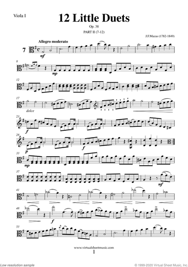 Little Duets Op.38, 12 - part II