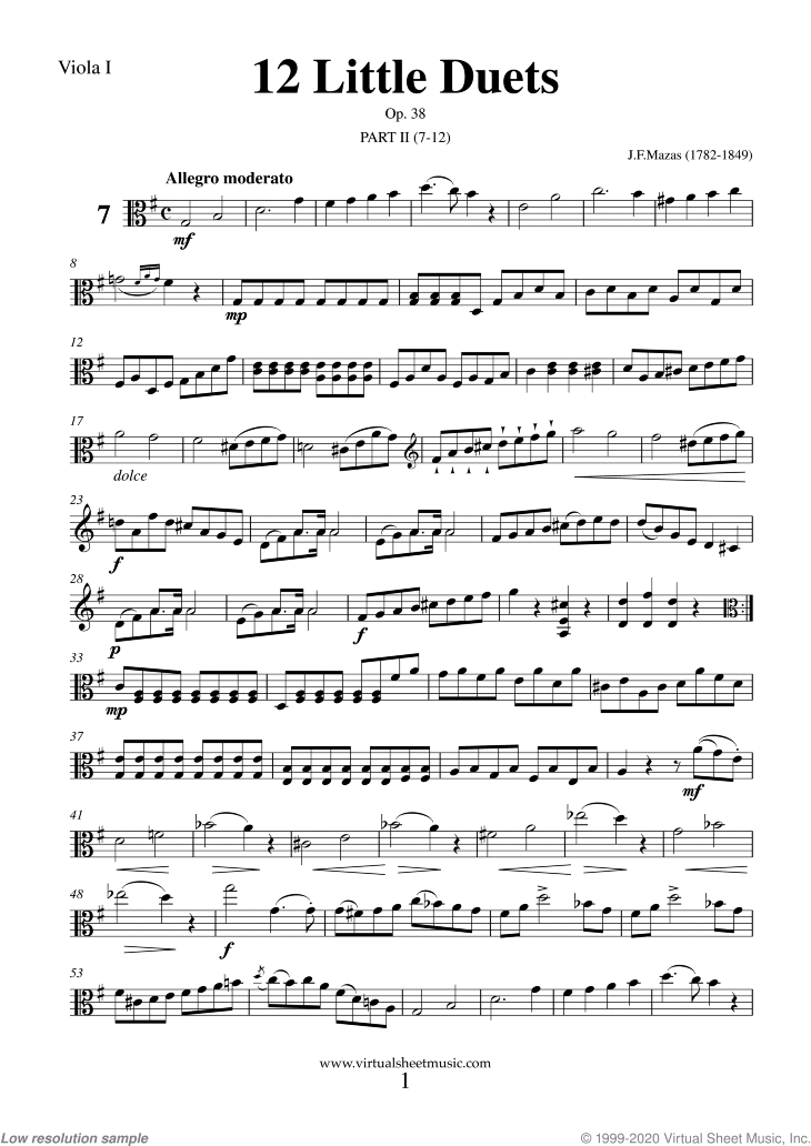 Little Duets Op.38, 12 - part II