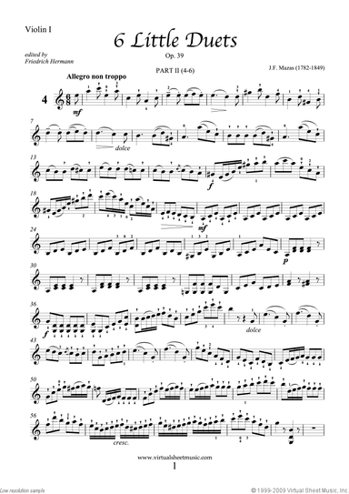 Little Duets Op.39, 6 - part II
